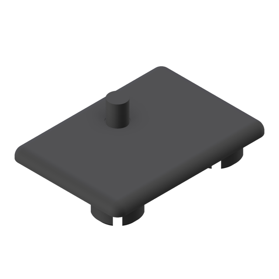 Abdeckkappe 45x32 Z grau