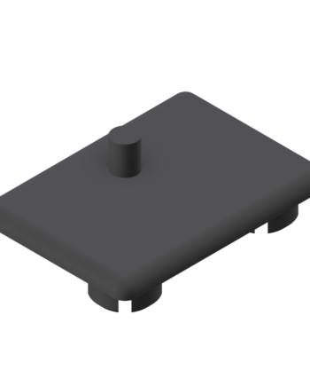 Abdeckkappe 45x32 Z grau
