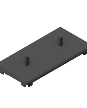 Abdeckkappe 45x90 Z grau