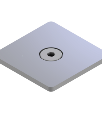 Aluminium-Abdeckkappe 45x45