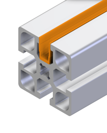 Einfass- und Abdeckprofil 45 pastellorange