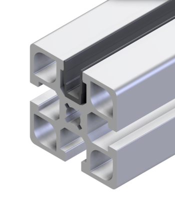 Einfass- und Abdeckprofil 45 silber