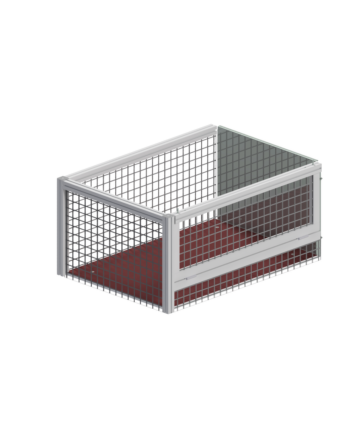 Aufbau-Gitterbox