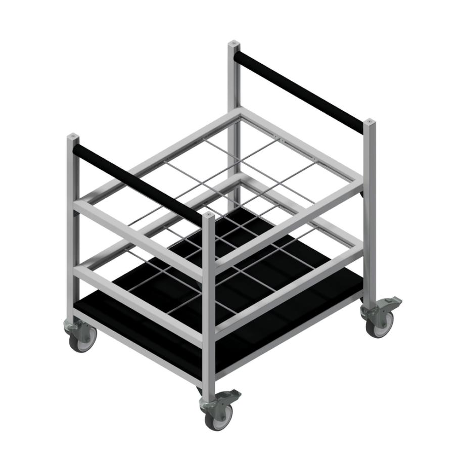 Flaschenwagen Indoor Flex12 CFK BS